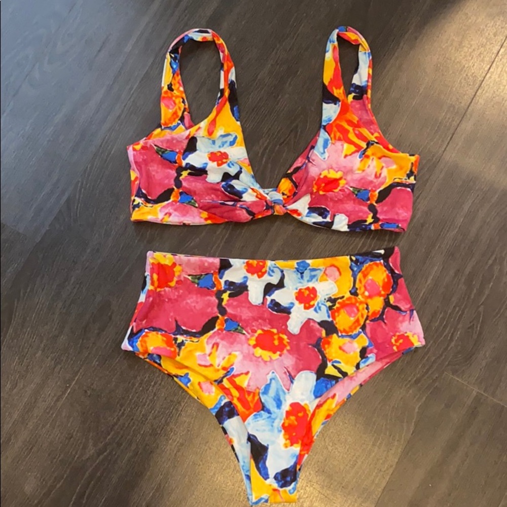 Floral two piece